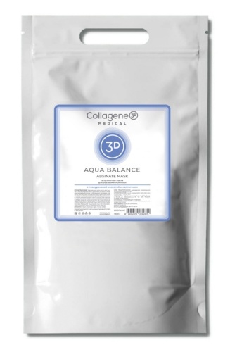 Альгинатная маска для лица с гиалуроновой Aqua Balance, 1 кг